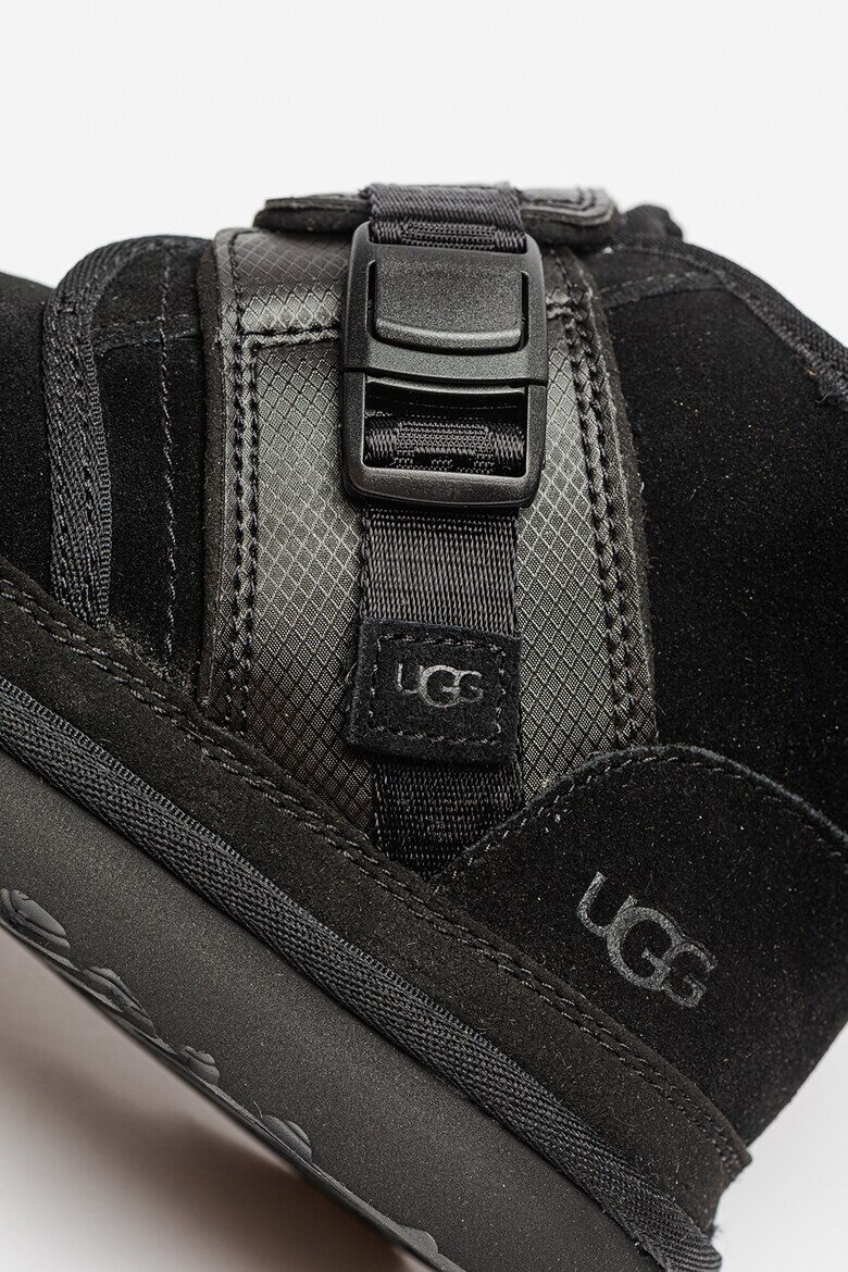 UGG Ghete cu captuseala de lana si insertii de piele intoarsa Neumel - Pled.ro