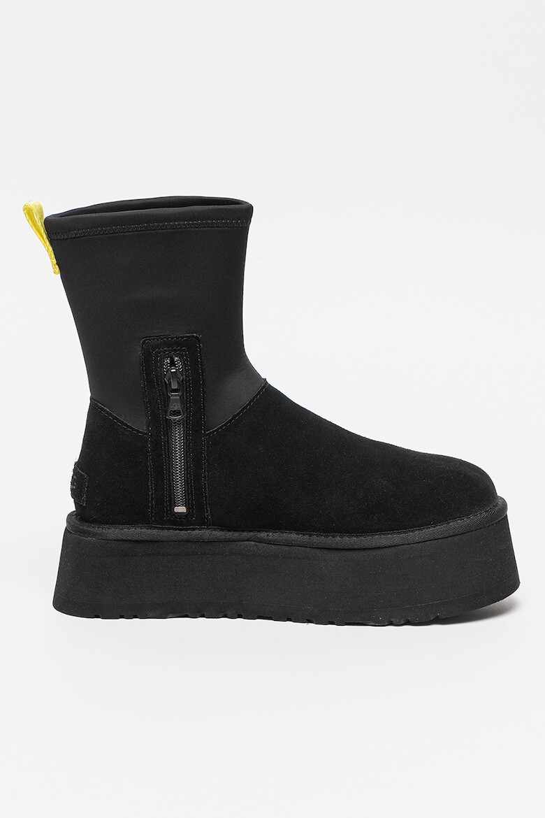 UGG Ghete cu segmente de piele intoarsa Classic Diper - Pled.ro