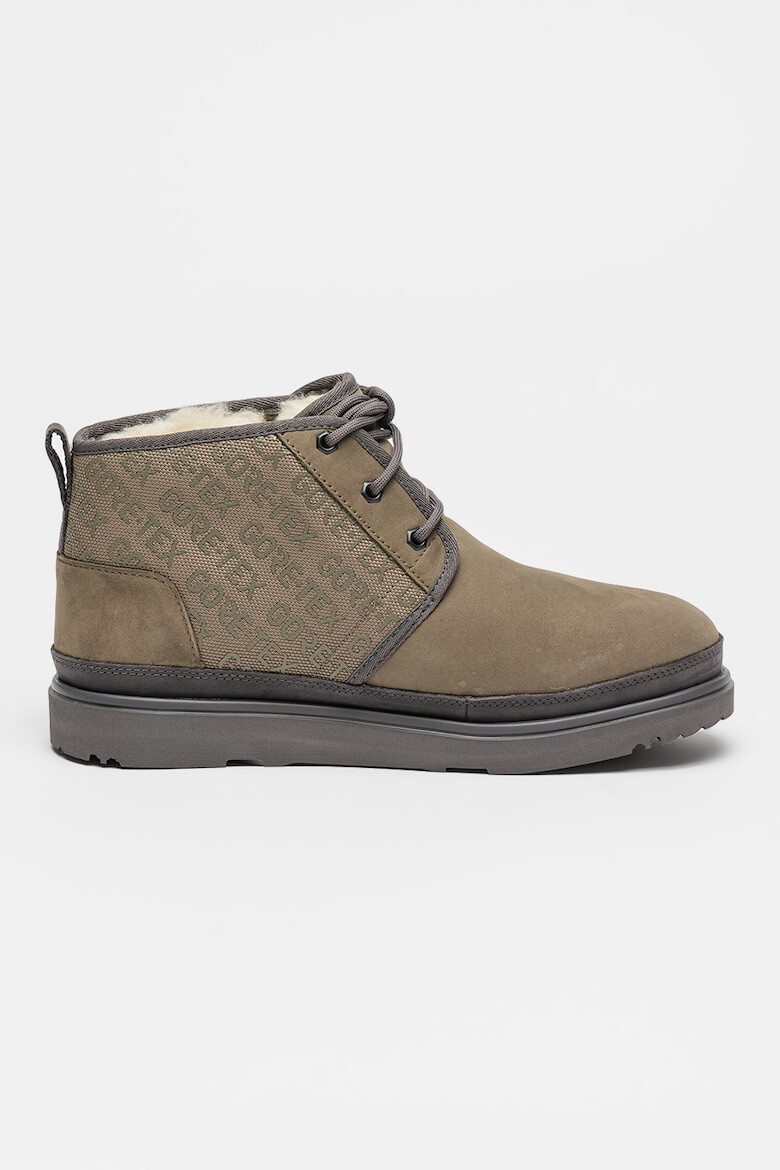 UGG Ghete de piele intoarsa cu detalii logo Neumel - Pled.ro