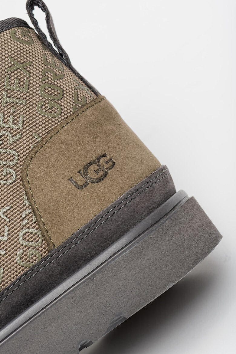 UGG Ghete de piele intoarsa cu detalii logo Neumel - Pled.ro