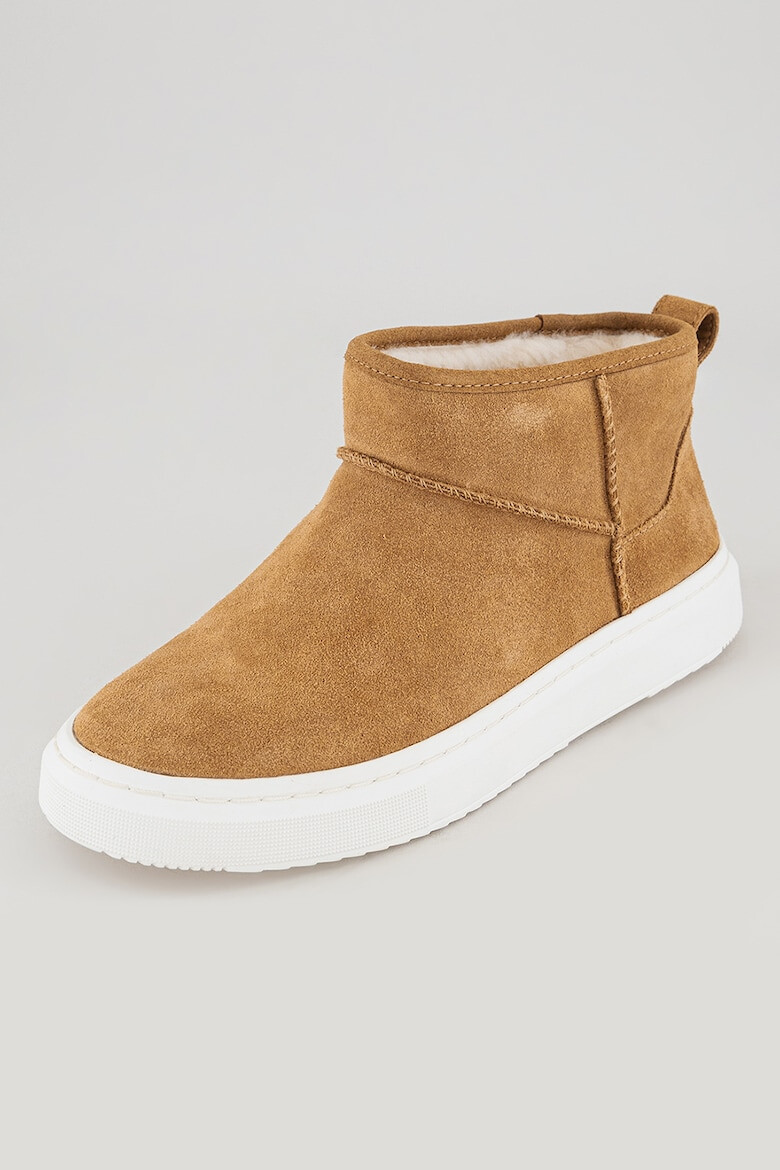 UGG Ghete de piele intoarsa cu logo Alamenda - Pled.ro