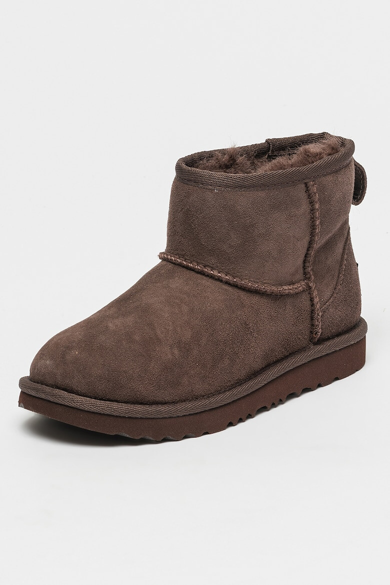 UGG Ghete de piele intoarsa fara inchidere Classic II Mini - Pled.ro