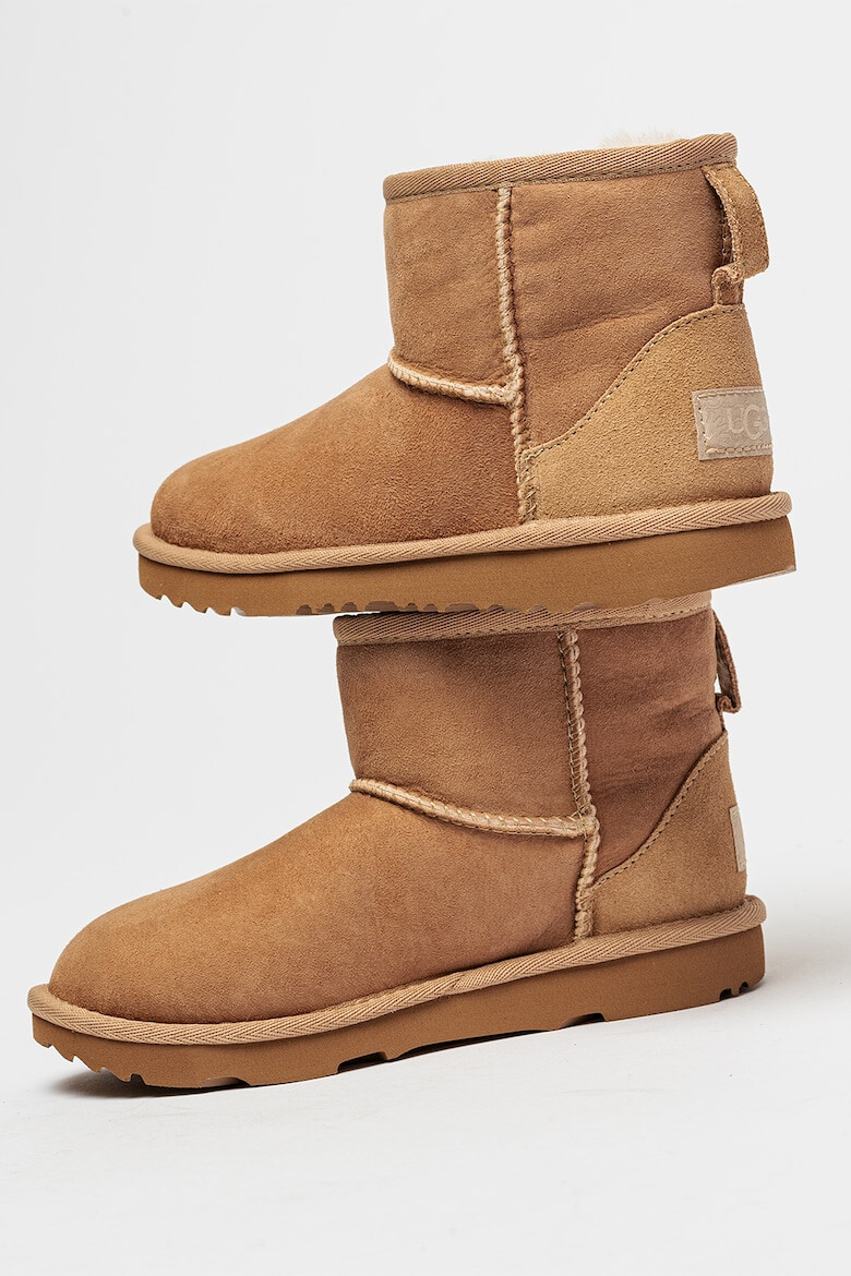 UGG Ghete de piele intoarsa fara inchidere Classic II Mini - Pled.ro