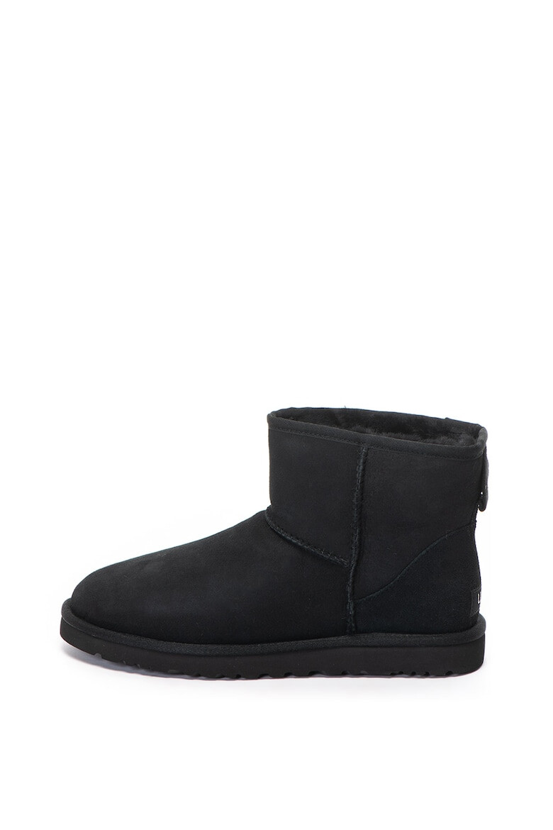 UGG Ghete de piele intoarsa fara inchidere Classic Mini - Pled.ro