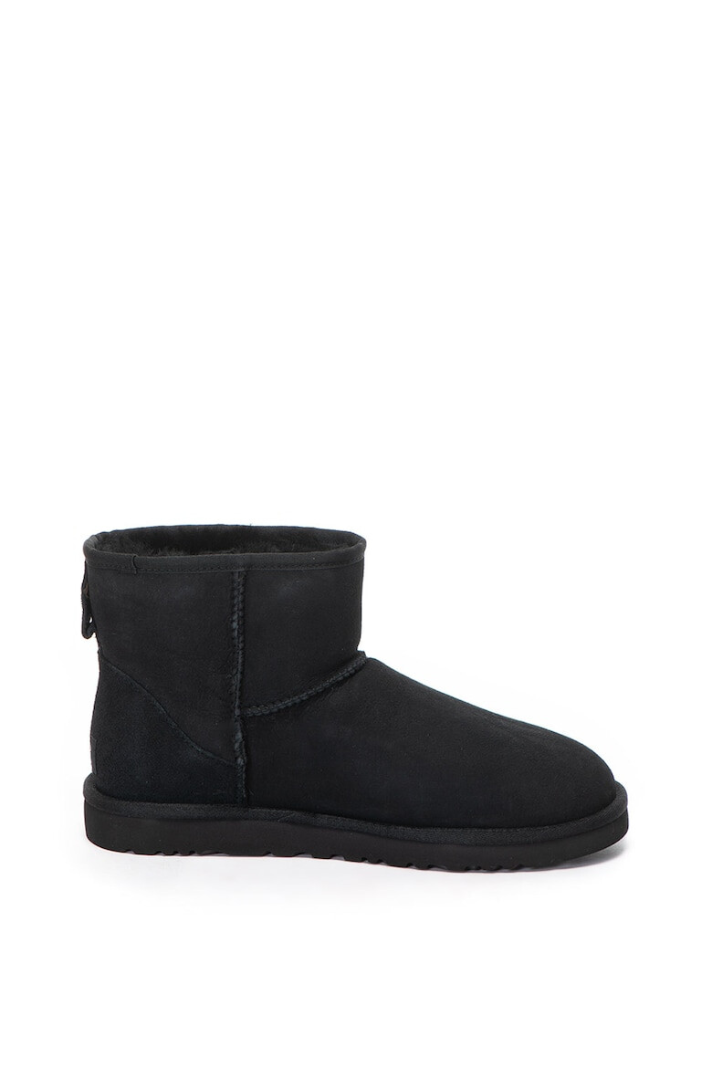 UGG Ghete de piele intoarsa fara inchidere Classic Mini - Pled.ro