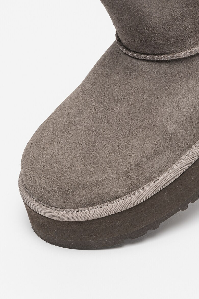 UGG Ghete de piele intoarsa fara inchidere Classic Mini - Pled.ro