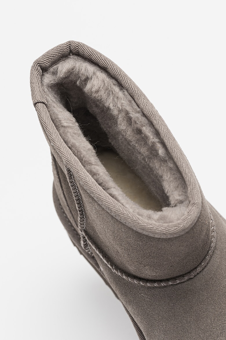 UGG Ghete de piele intoarsa fara inchidere Classic Mini - Pled.ro