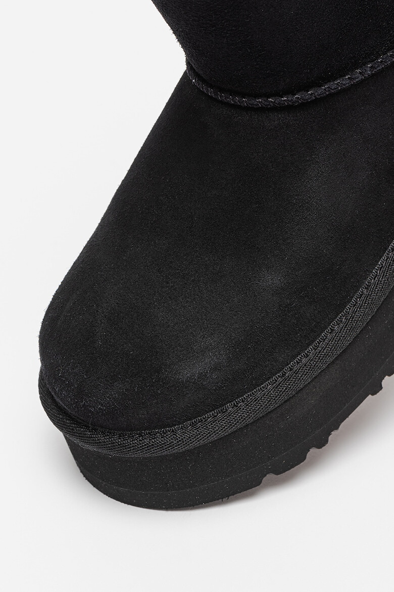 UGG Ghete de piele intoarsa fara inchidere Classic Mini - Pled.ro