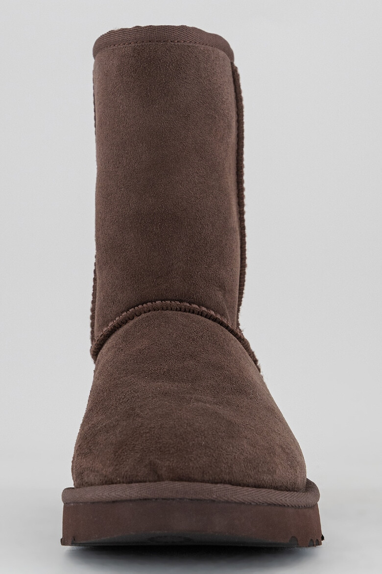 UGG Ghete de piele intoarsa fara inchidere Classic Short II - Pled.ro