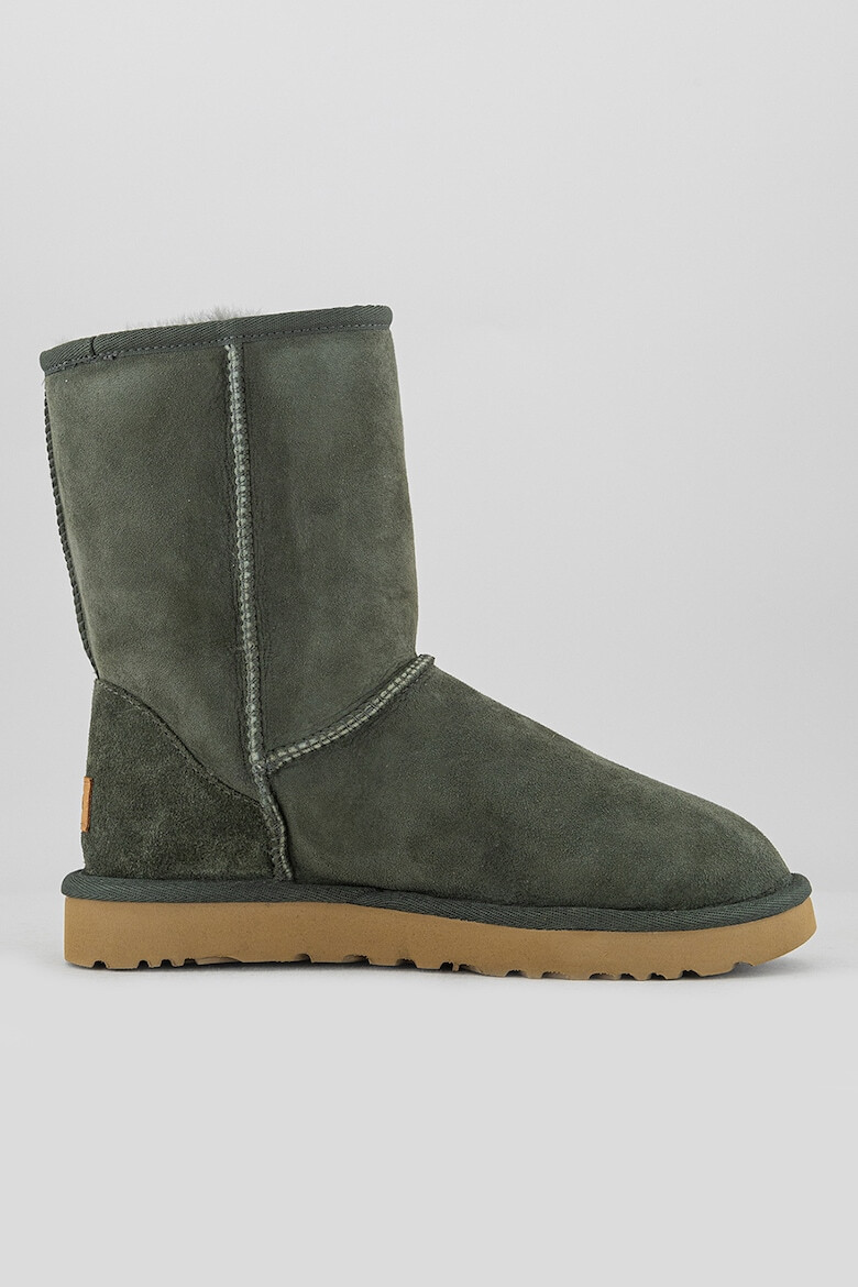 UGG Ghete de piele intoarsa fara inchidere Classic Short II - Pled.ro