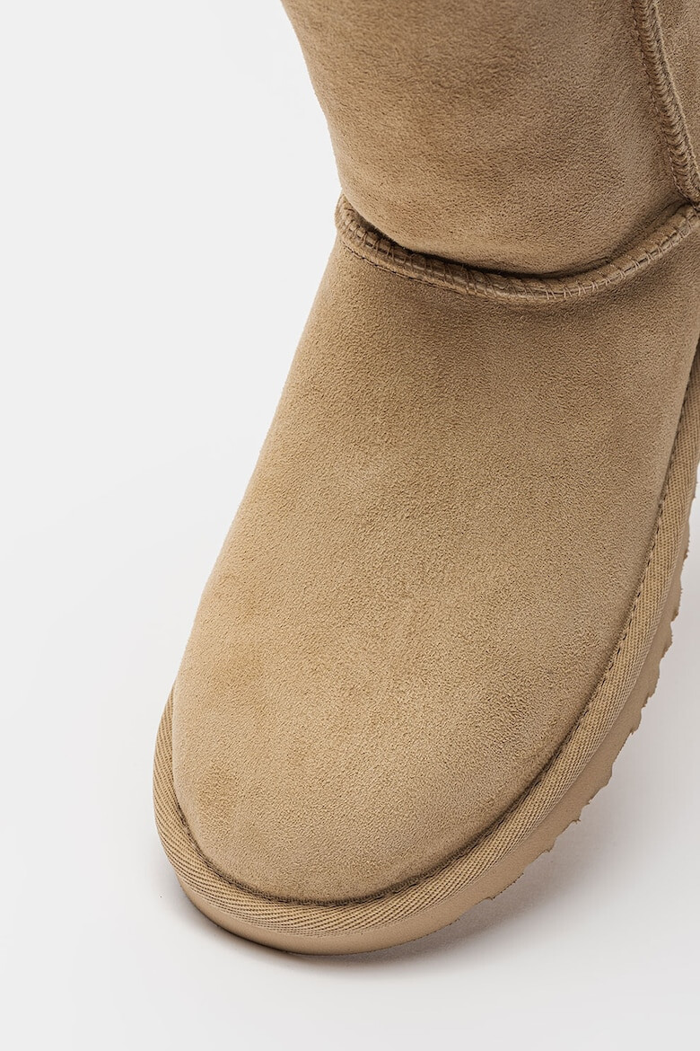 UGG Ghete de piele intoarsa fara inchidere Classic Short II - Pled.ro