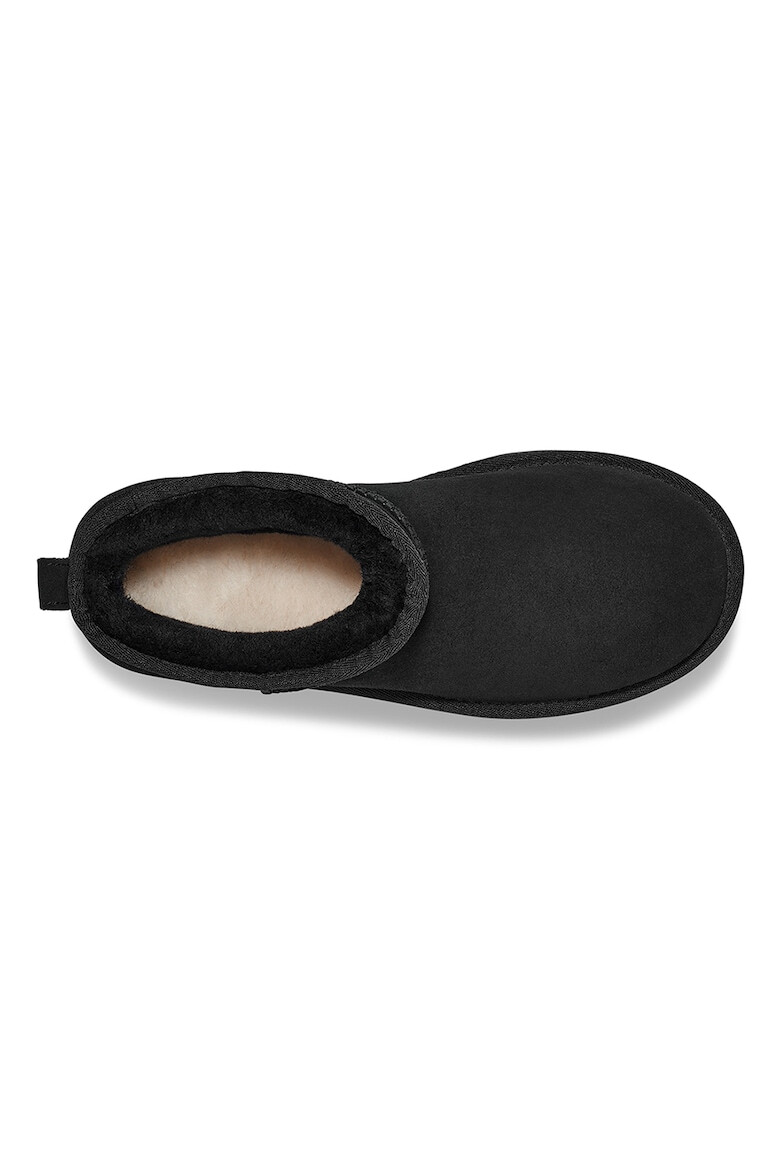 UGG Ghete de piele intoarsa fara inchidere Classic Ultra Mini - Pled.ro