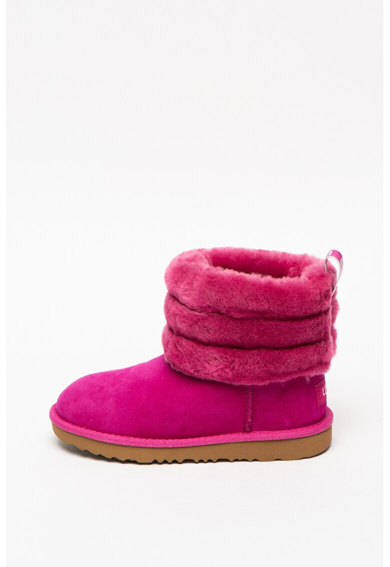 UGG Ghete de piele intoarsa fara inchidere Fluff - Pled.ro