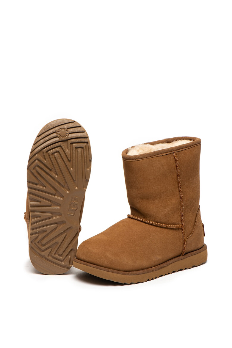 UGG Ghete de piele nabuc fara inchidere Classic - Pled.ro