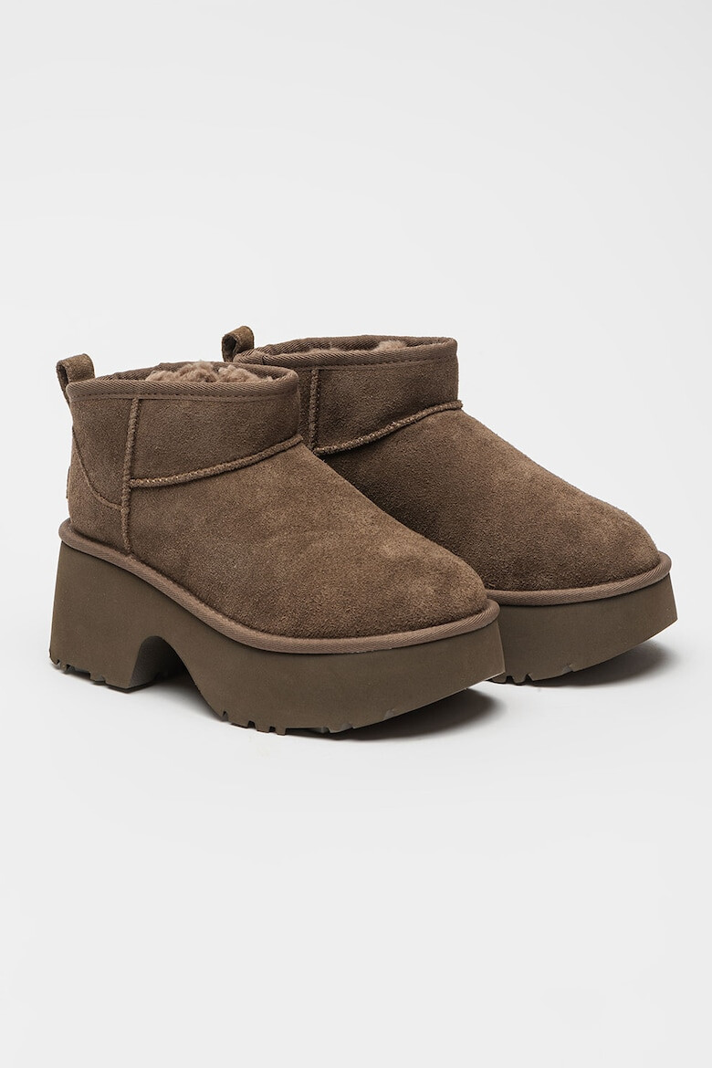 UGG Ghete din piele intoarsa Classic Ultra - Pled.ro