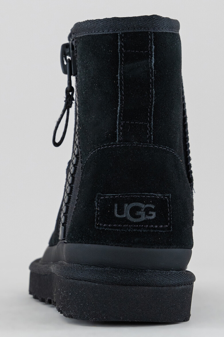 UGG Ghete din piele intoarsa cu fermoar - Pled.ro