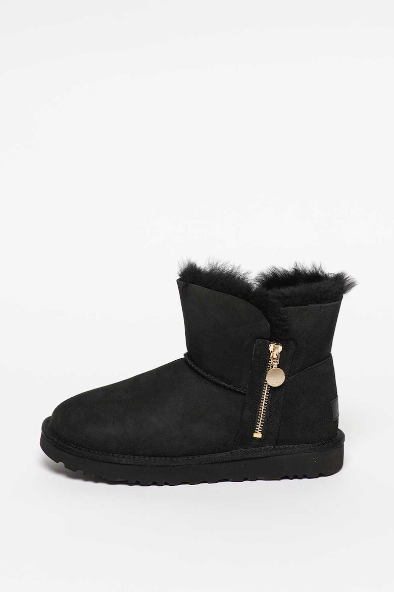 UGG Ghete din piele intoarsa fara inchidere Bailey Zip - Pled.ro