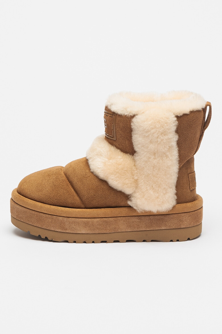 UGG Ghete din piele intoarsa fara inchidere Chillapeak - Pled.ro