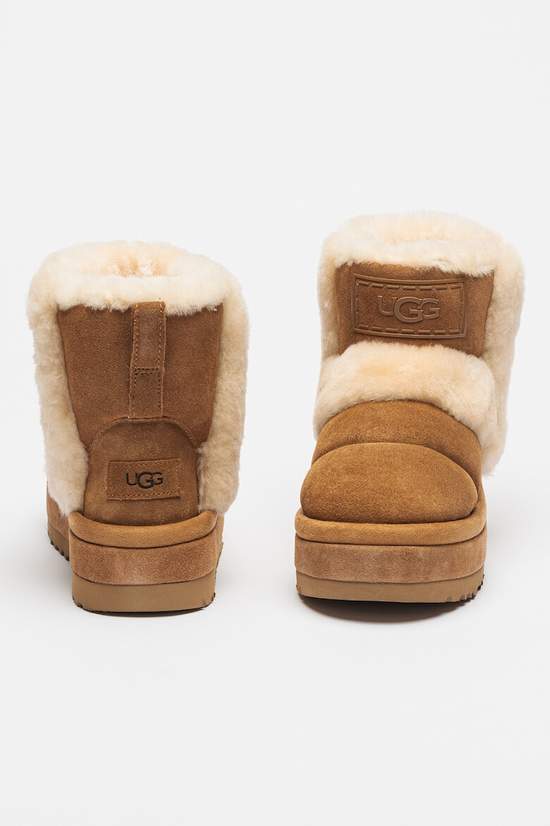 UGG Ghete din piele intoarsa fara inchidere Chillapeak - Pled.ro