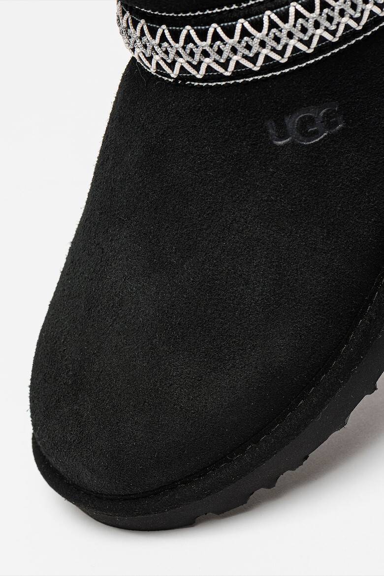 UGG Ghete din piele intoarsa fara inchidere Classic Mini Crescent - Pled.ro