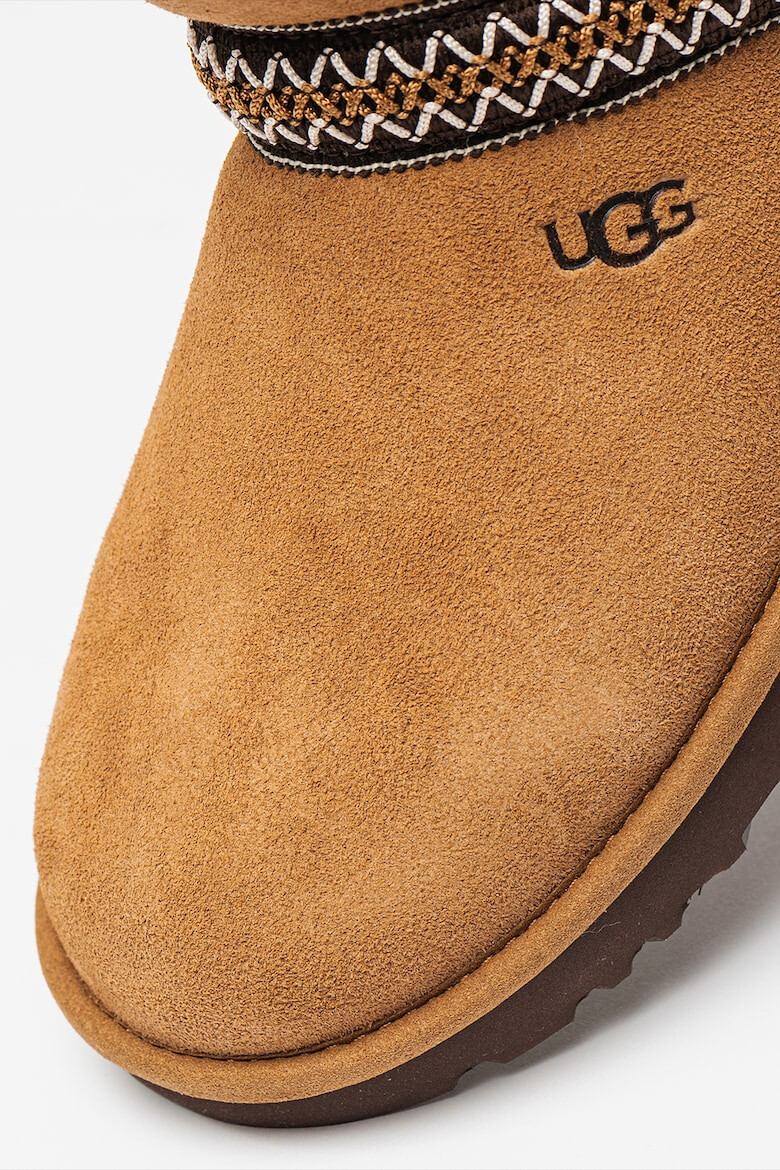 UGG Ghete din piele intoarsa fara inchidere Classic Mini Crescent - Pled.ro