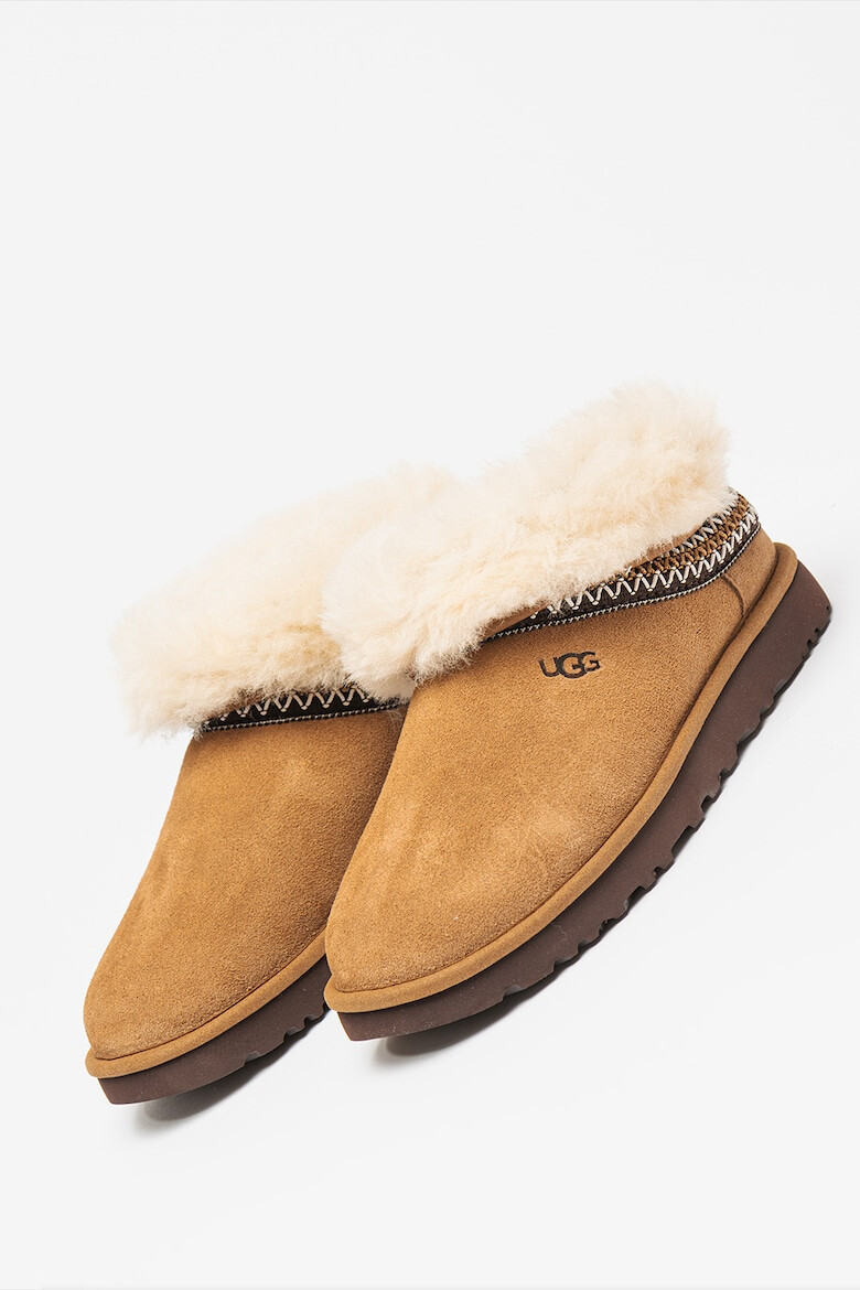 UGG Ghete din piele intoarsa fara inchidere Classic Mini Crescent - Pled.ro