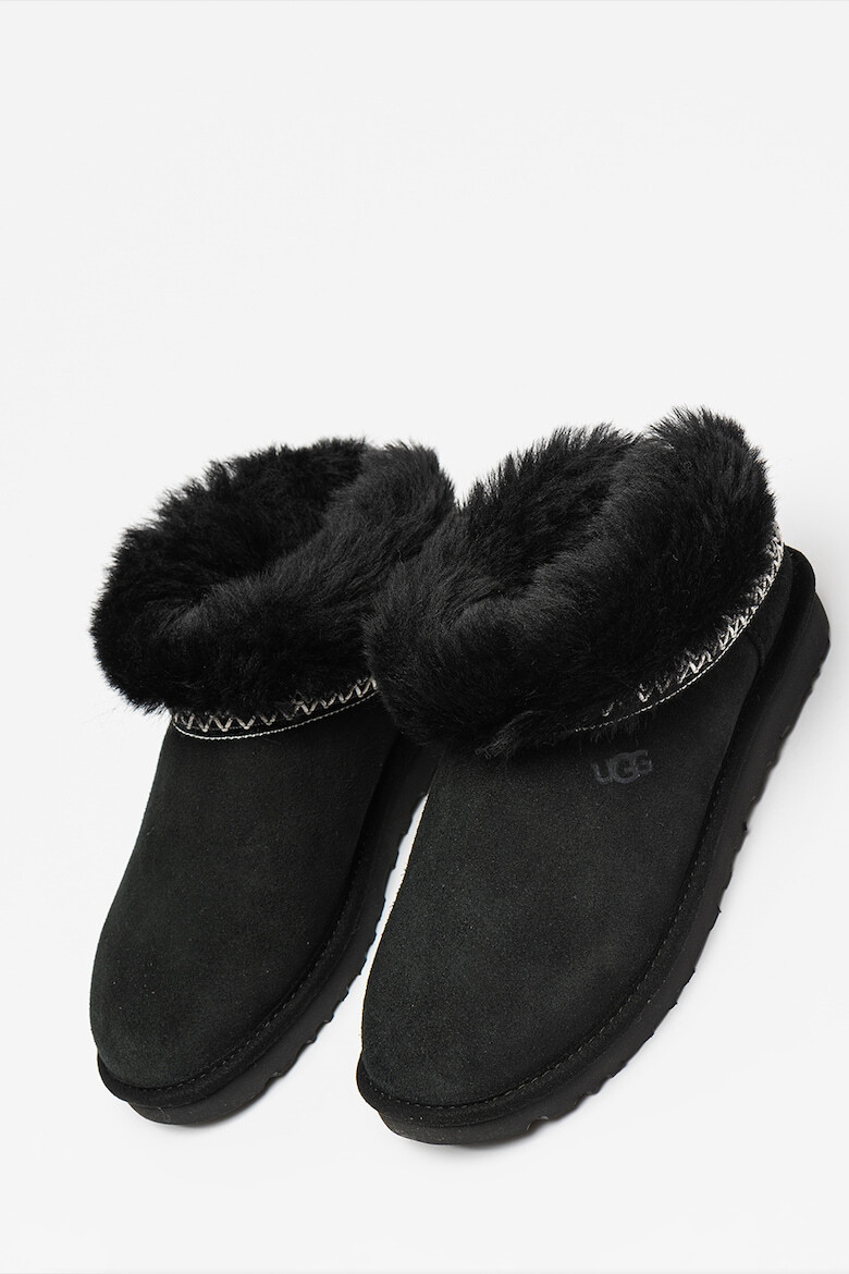 UGG Ghete din piele intoarsa fara inchidere Classic Mini Crescent - Pled.ro