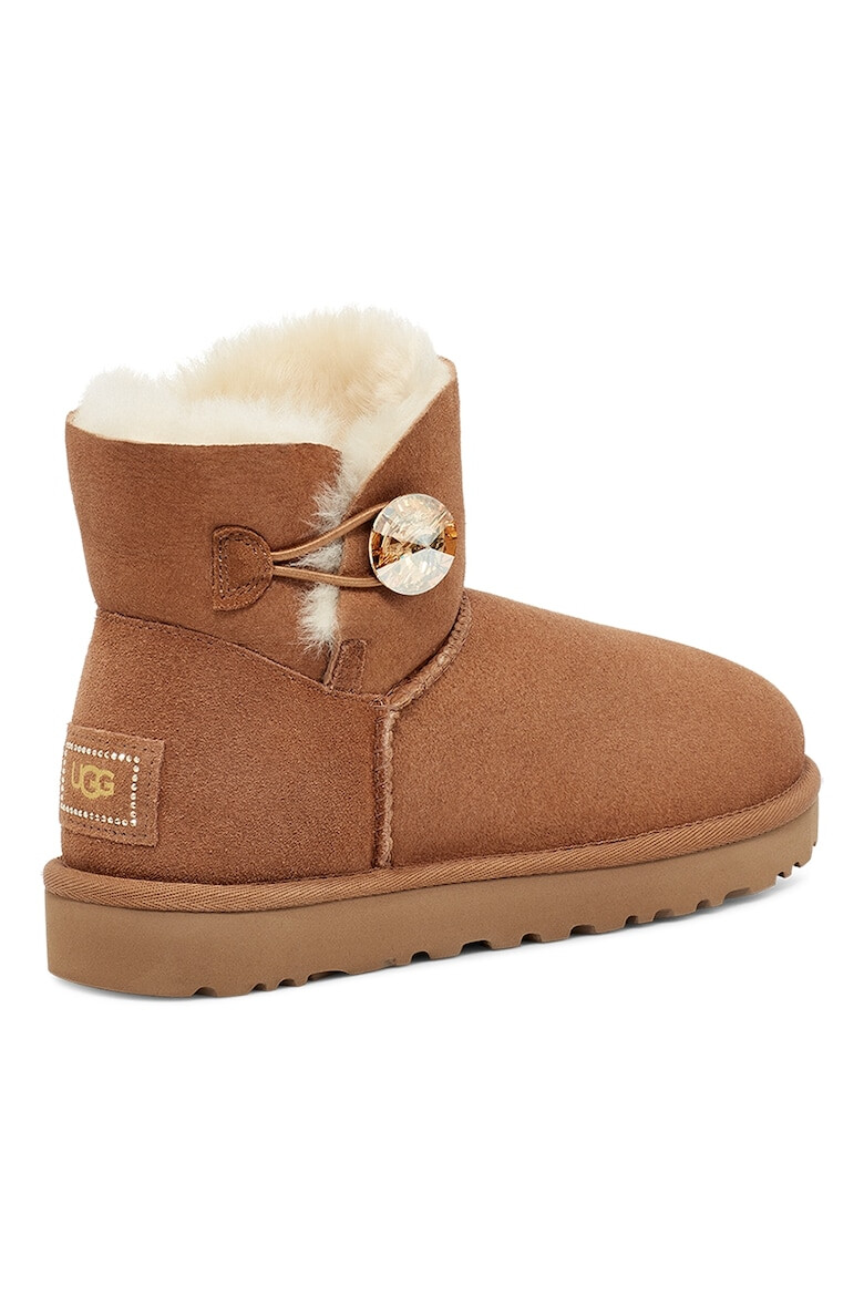 UGG Ghete din piele intoarsa fara inchidere Mini Bailey - Pled.ro