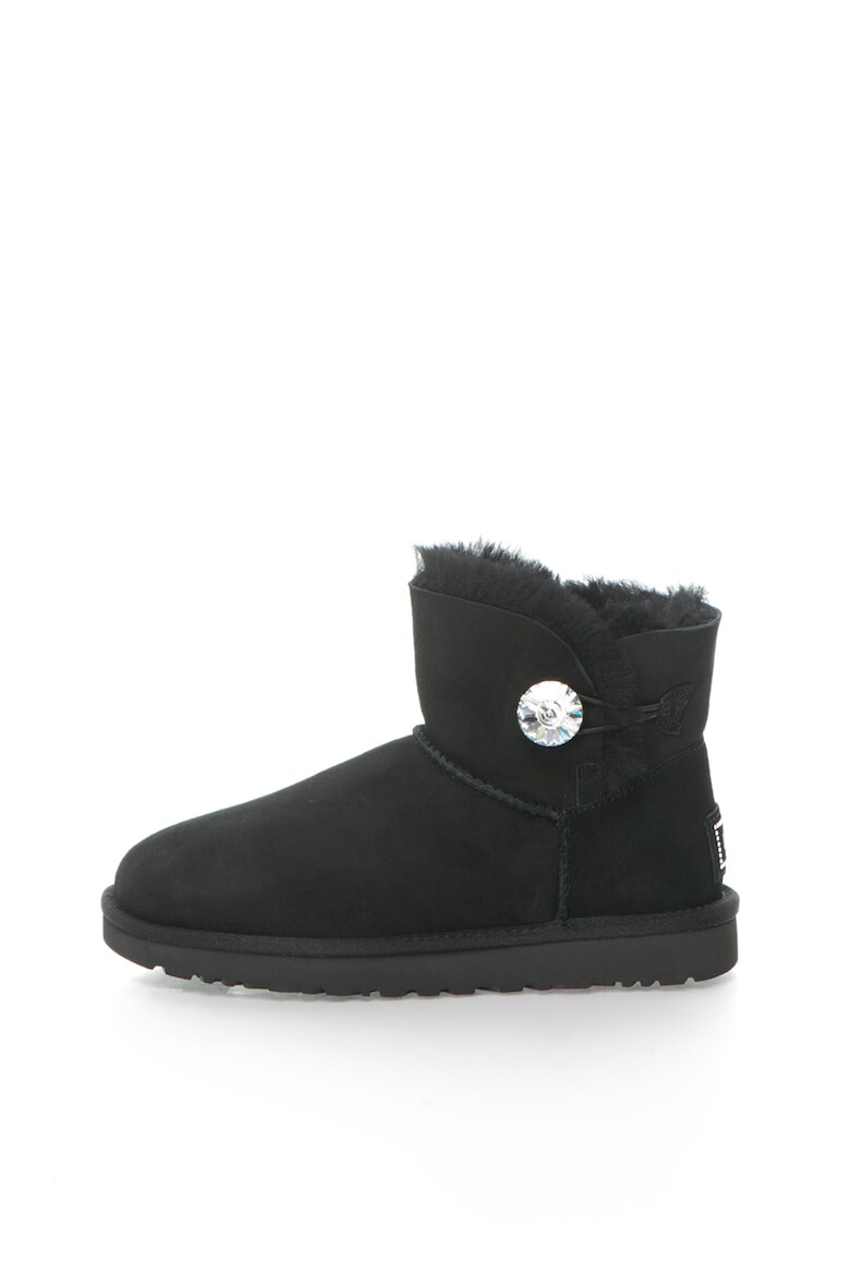 UGG Ghete din piele intoarsa fara inchidere Mini Bailey - Pled.ro