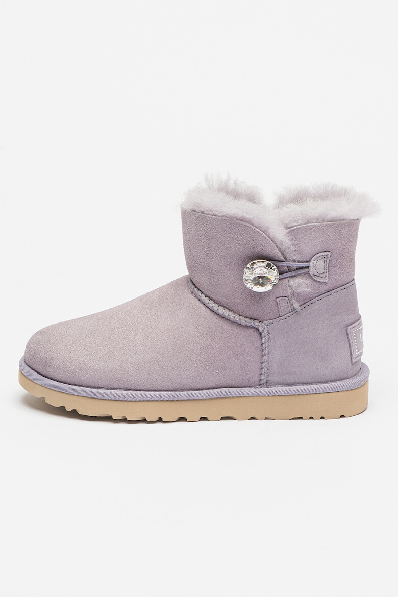 UGG Ghete din piele intoarsa fara inchidere Mini Bailey - Pled.ro