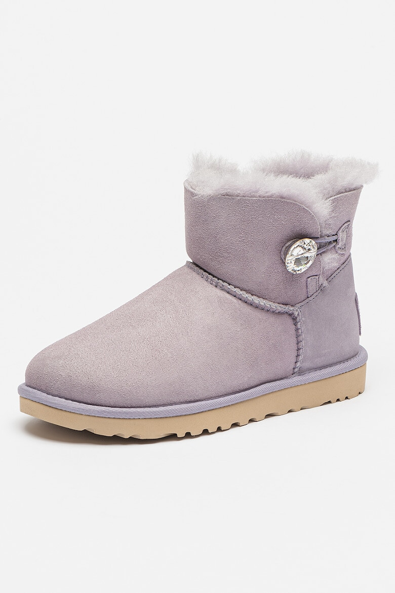 UGG Ghete din piele intoarsa fara inchidere Mini Bailey - Pled.ro