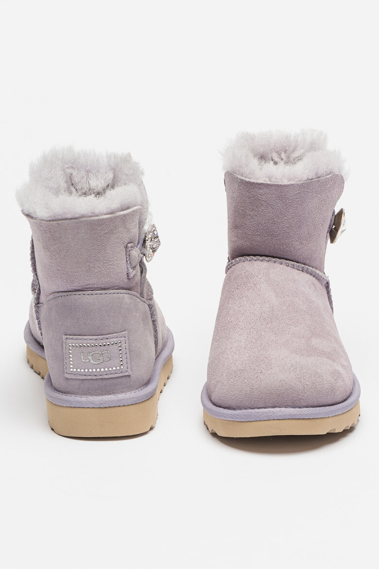 UGG Ghete din piele intoarsa fara inchidere Mini Bailey - Pled.ro