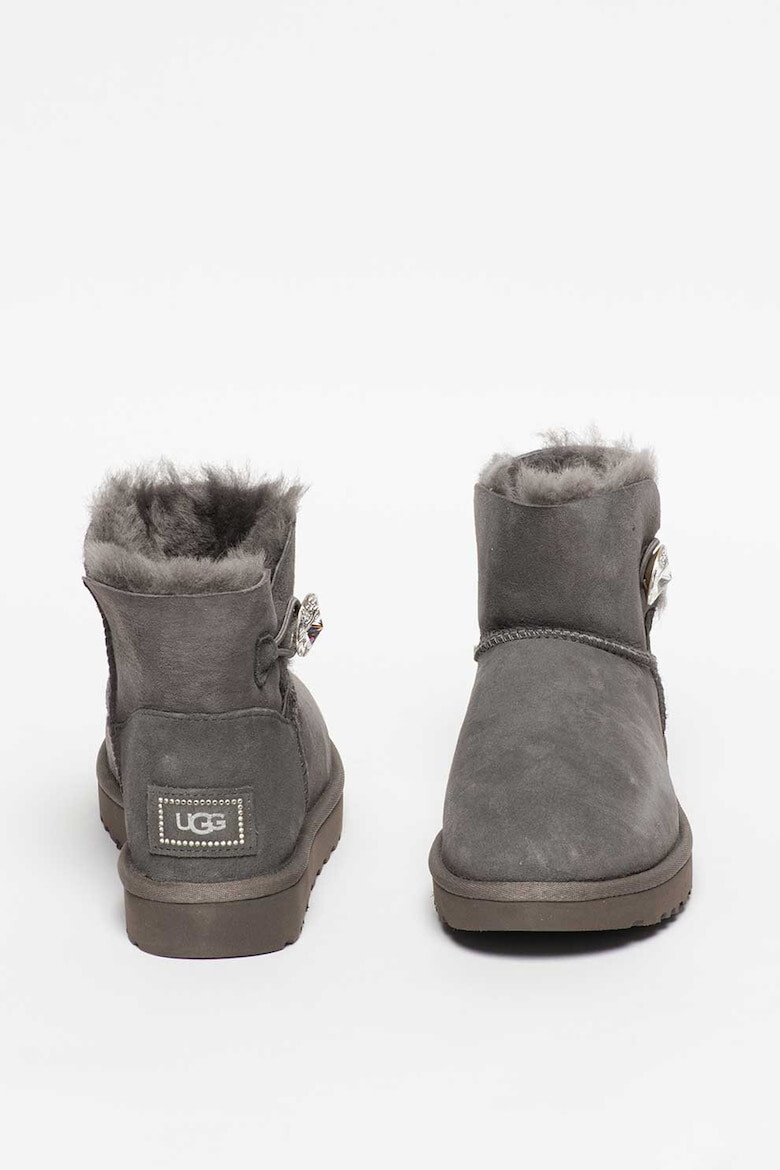 UGG Ghete din piele intoarsa fara inchidere Mini Bailey - Pled.ro