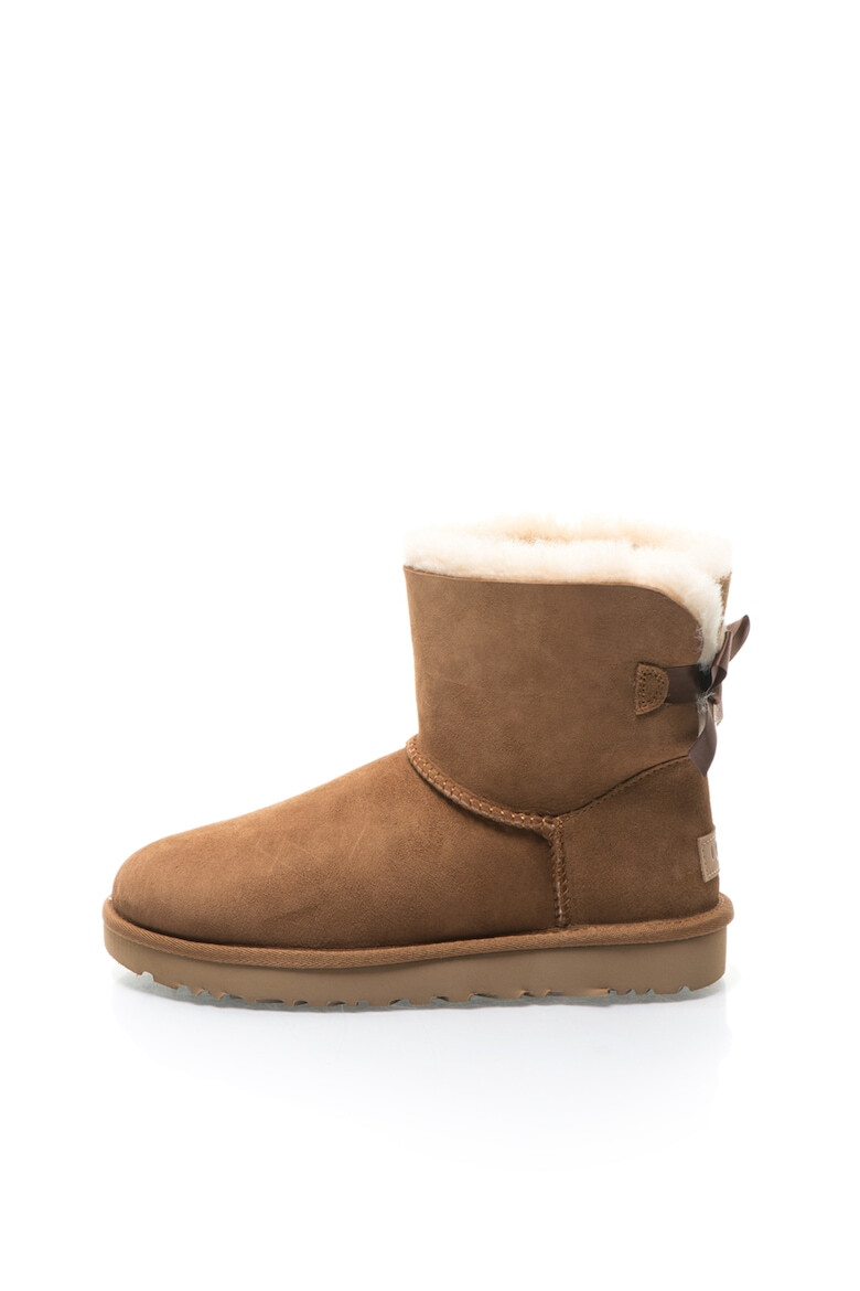 UGG Ghete fara inchidere de piele intoarsa Mini Bailey - Pled.ro