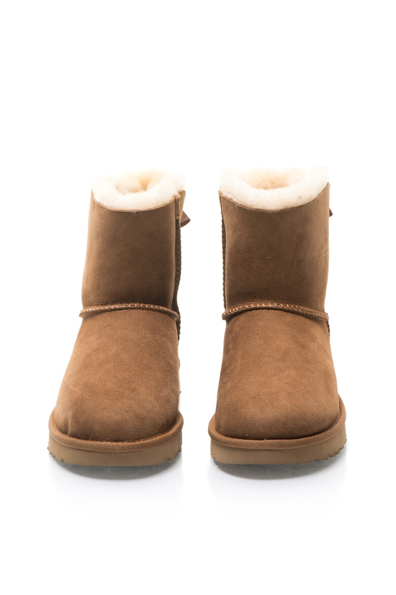 UGG Ghete fara inchidere de piele intoarsa Mini Bailey - Pled.ro