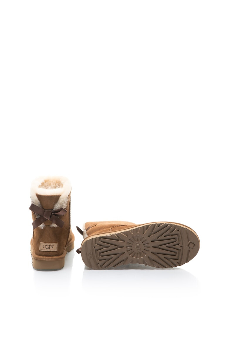 UGG Ghete fara inchidere de piele intoarsa Mini Bailey - Pled.ro