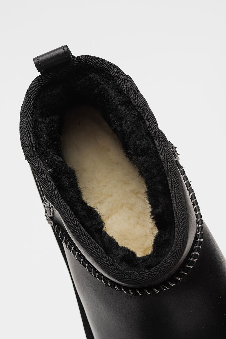 UGG Ghete fara inchidere din piele Classic Ultra Mini - Pled.ro