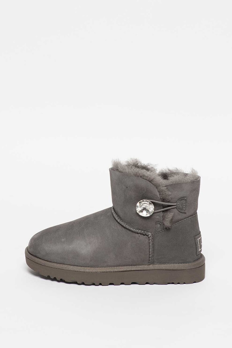 UGG Ghete din piele intoarsa fara inchidere Mini Bailey - Pled.ro