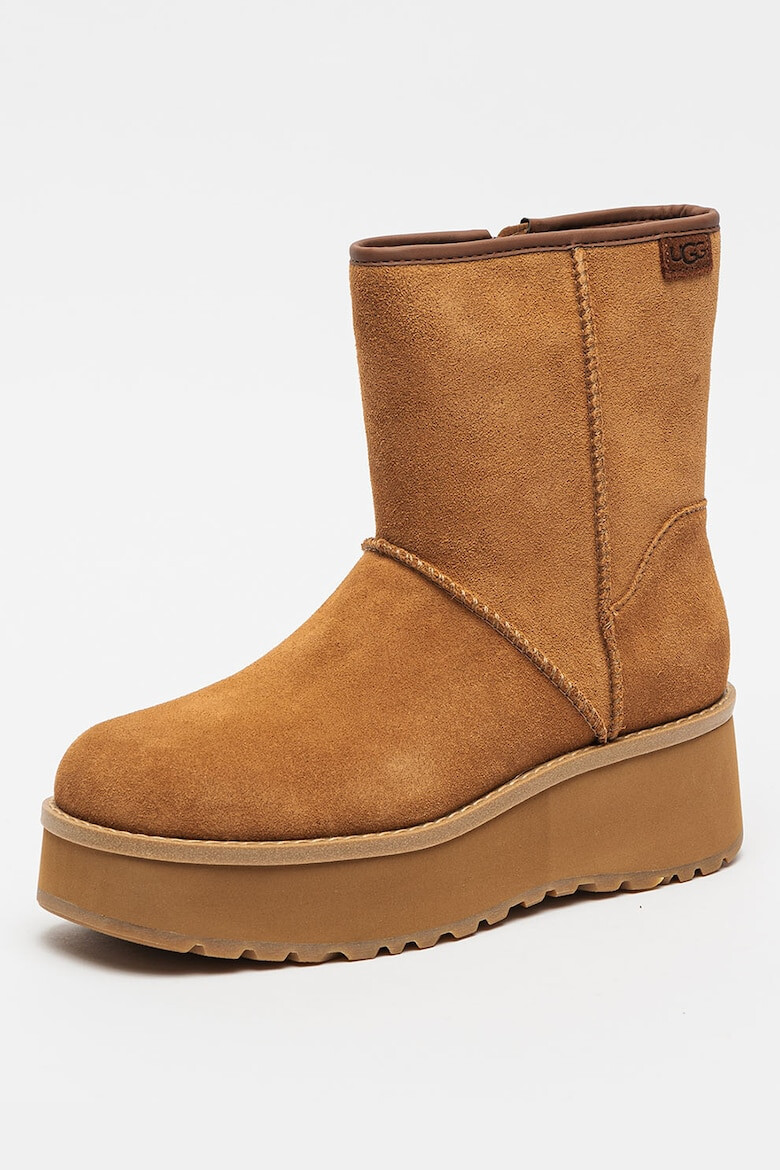 UGG Ghete flatform de piele intoarsa Cutyfunc - Pled.ro