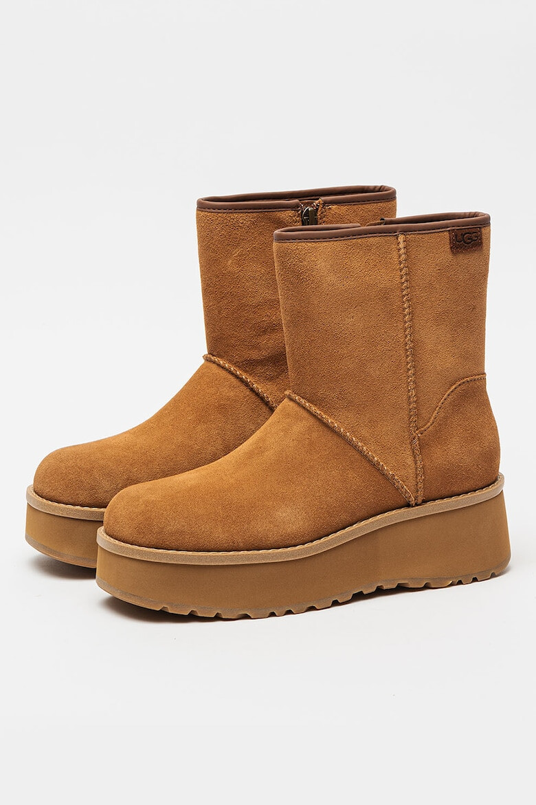 UGG Ghete flatform de piele intoarsa Cutyfunc - Pled.ro