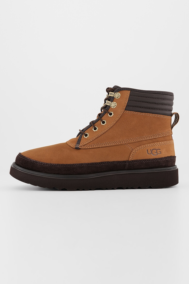 UGG Ghete impermeabile de piele nabuc Highland Sport - Pled.ro