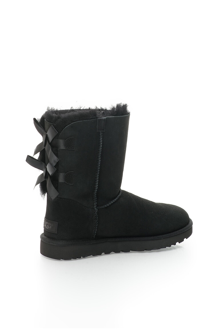 UGG Ghete negre din piele intoarsa fara inchidere Bailey - Pled.ro