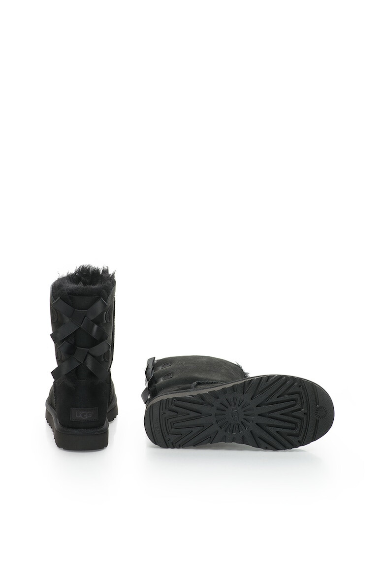 UGG Ghete negre din piele intoarsa fara inchidere Bailey - Pled.ro