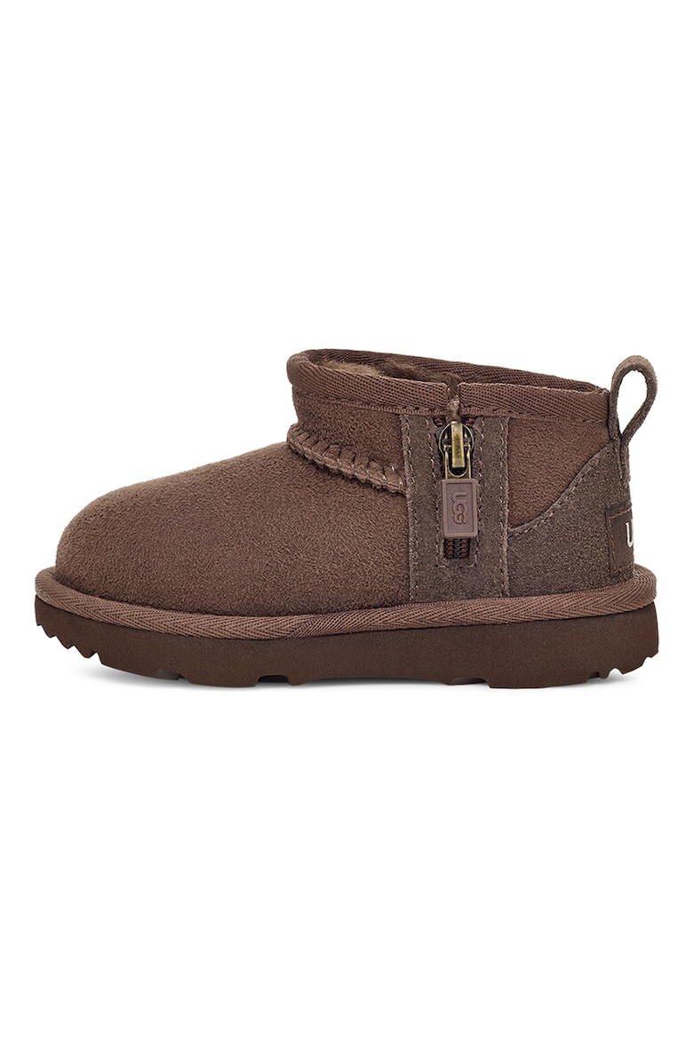 UGG Ghete rezistente la apa din piele intoarsa Classic Ultra Mini - Pled.ro