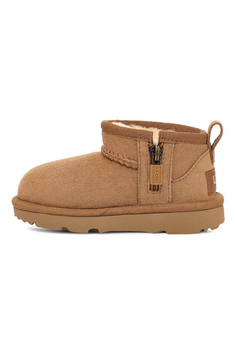 UGG Ghete rezistente la apa din piele intoarsa Classic Ultra Mini - Pled.ro