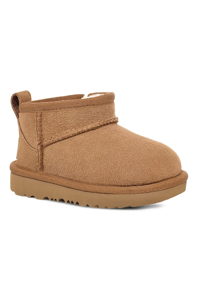 UGG Ghete rezistente la apa din piele intoarsa Classic Ultra Mini - Pled.ro