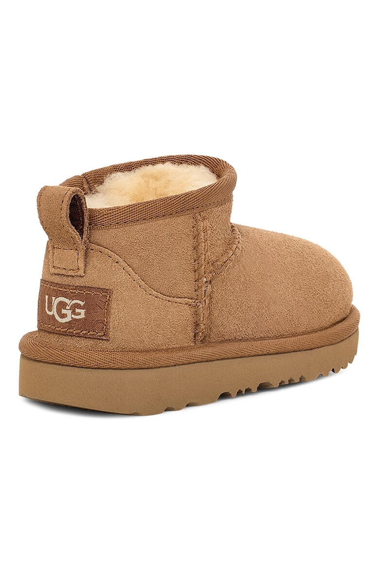 UGG Ghete rezistente la apa din piele intoarsa Classic Ultra Mini - Pled.ro