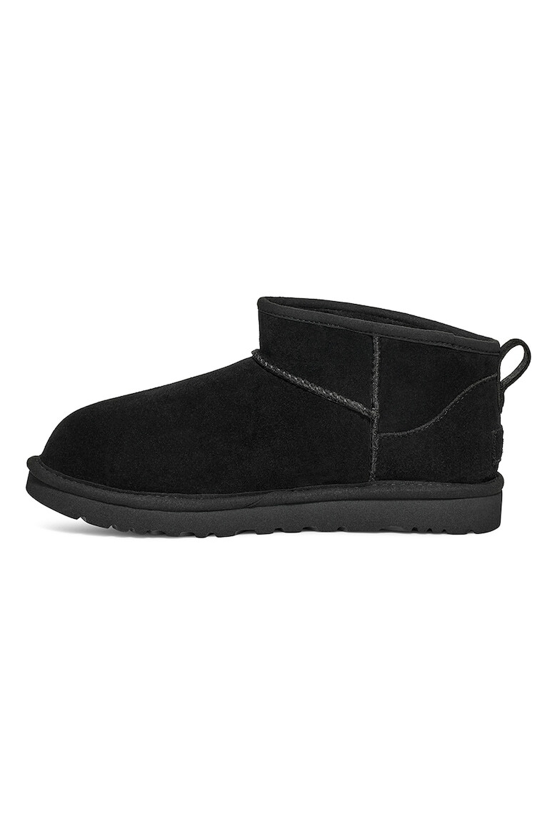 UGG Ghete slip-on de piele intoarsa cu aplicatii de strasuri Classic Ultra BI - Pled.ro