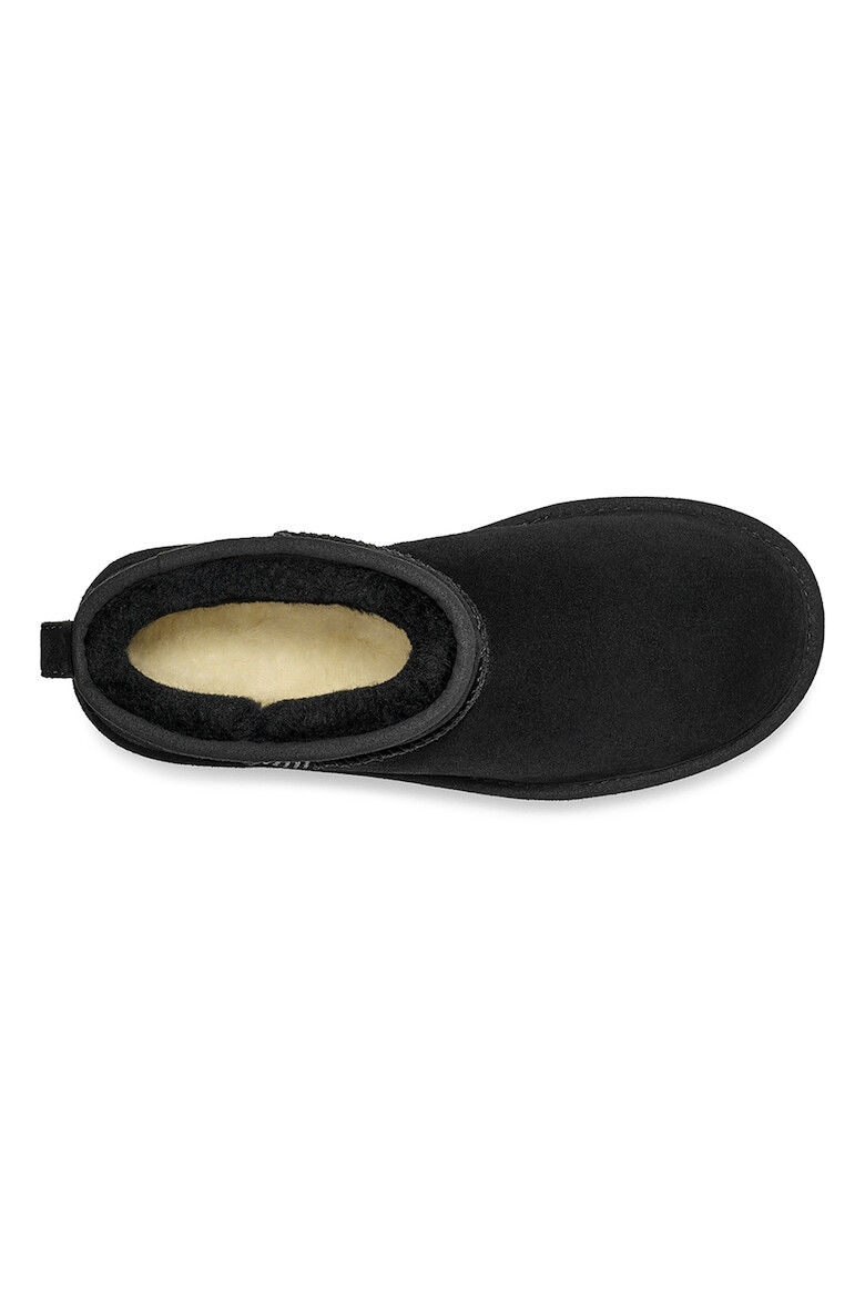 UGG Ghete slip-on de piele intoarsa cu aplicatii de strasuri Classic Ultra BI - Pled.ro