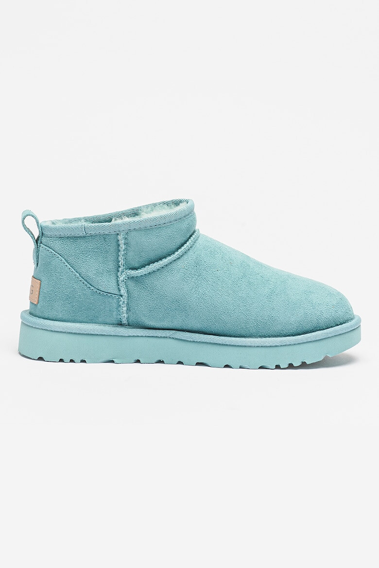 UGG Ghete slip-on de piele intoarsa cu finisaj rezistent la apa Classic Ultra Mini - Pled.ro